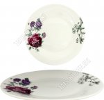 Шебби/Роза бордо Тарелка плоская d18см, б/уп (48)
