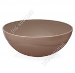 Салатник-пиала 1,7л (d21 h8см) коричн (40)