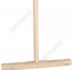 Швабра деревянная шлифован. h120см раб.часть 33см (Г) (5)