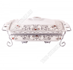 Мармит (керамика) 2,5л прямоугольный (35х25см h8см) 