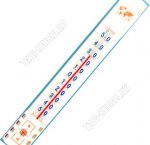 Термометр уличный, п/гвоздь (L23х3см) пластик,уп.пакет с подвес 