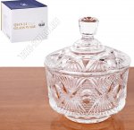 Сахарница c крышкой 0,6л d13 h14см 