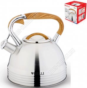 Чайник нерж 3,0л свисток (12) 