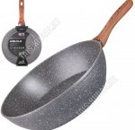 Aquila Сковорода d28 h7,5см,сер/бел.