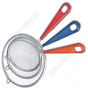 Сито н-р 3шт d6/7,5/9,5см ручка-прут+пластик.цветн 