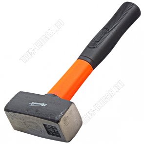 Кувалда.1000г. кован.,фиберглас.обрезин.двухкомп.ручк.(6) 