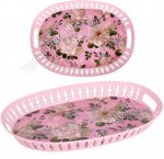 Поднос декор,с борт, овал (34х24 h4см) 