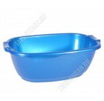 Таз овал с ручк 40л (64х44 h24см) голубой(5) 