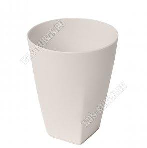 Стакан 400мл, d11см (конус), молочн/бел(36) 
