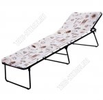 Раскладушка до 120кг, мягкое основание ложе ТЕНТ/полипропилен (197х73см) 