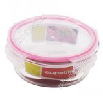 Контейнер гермет.крыш, кругл 0,62л (d15 h6см)