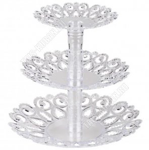 Фруктовница 3-х яр, кругл (d16/21/26 h24,5см) 