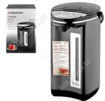 Термопот 5,0л 750Вт, 2реж. подачи воды, черный(6) 