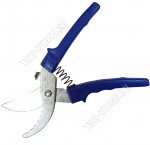 Секатор зубч. 22см возврат.пружина, пластик.ручка, сталь (50)