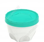 Контейнер кругл 0,6л винт.крышка (d11,5 h8,5см) (50)