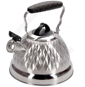 Чайник нерж 2,4л свисток (6) 