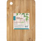 Бамбук Доска разделочная 32х22  толщина 1,5см,отверстие для подвешивания (30) 