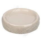 Vetta/Монстера, беж Мыльница d10 h2,5см