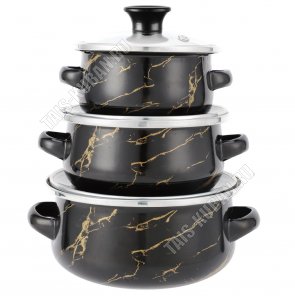 Набор мини-кастрюль 3шт 