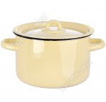 Кремовый Кастрюля (цил) 4,5л (4)