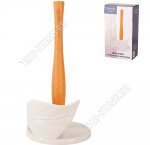 Белье /Бамбук Держатель для бумажных полотенец h25см 