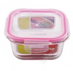 Контейнер гермет.крыш, квадр 0,8л (15х15 h6,5см)