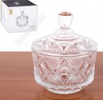 Сахарница с крышкой 0,6л d12 h14см 