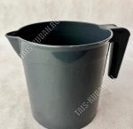Кувшин 1,5л (d15 h15см) тем.серый (48)