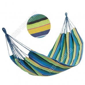 Гамак 200х100см полотно, поликоттон, без планок, до 100кг (10) 