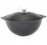 Черный Казан д/плова 7,0л d33 h16см (2)