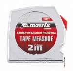 Рулетка Chrom 2мх13мм хром.корп.фиксат.(5) 