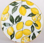 Amalfi/Лимоны Тарелка плоская d23см, б/уп