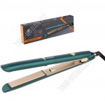 Выпрямитель для волос 35Вт, изумруд/бежевый (12) 