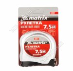 Рулетка Magnetic 7.5х25мм ударопроч.плас.корп, магнит.зацеп.(6) 