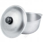 Казан конический 3,0л d22 h12см с крышкой (10)