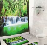 Штора д/ванны +Коврики 2шт (180х200см/ 50х80+50х60см) 