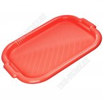 Поднос прям.(51х36 h3см) красный (40)