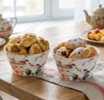 Певчие птички Салатник набор 2шт 0,6л d13 h7,5см, п/у