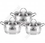 .НАБОР кастрюль 3шт 