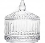 Вазочка для сладостей с крышкой 0,24л d9 h11см 