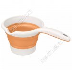 .Ковш склад, оранж, кругл.(d16,5 h4/d16,5 h11см) (20)