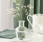 Ваза мини для цветов (стекло) h11см d2,5/7см ф.